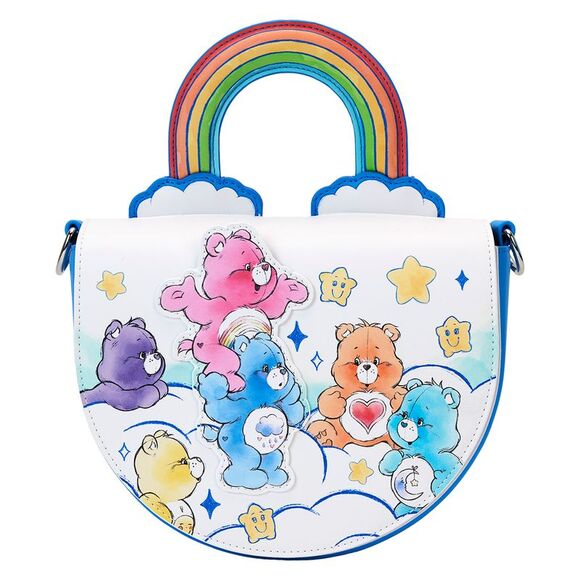 Care Bears Care-A-Lot Rainbow Handle Crossbody Bag - Picture 2 of 9